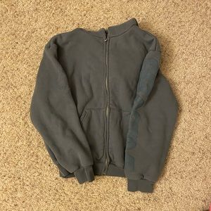 set active full zip in slate